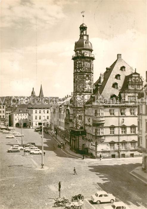 Altenburg Thueringen Rathaus am Markt