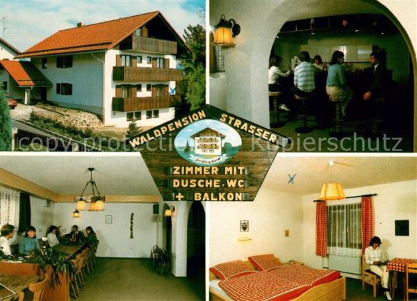 Spiegelau Waldpension Strasser Bar Gastraum Gäste