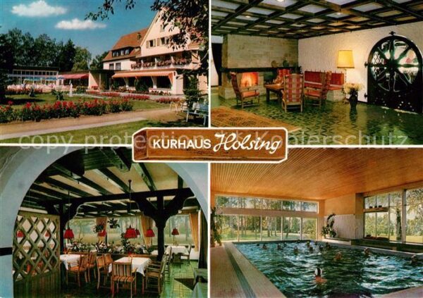 Preussisch Oldendorf Kurhaus Holsing Gasträume Hallenbad