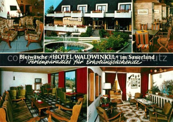 Bleiwaesche Hotel Waldwinkel Gasträume