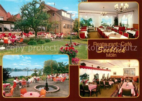 Moelln Lauenburg Restaurant Cafe Seeblick Terrasse Gastr
