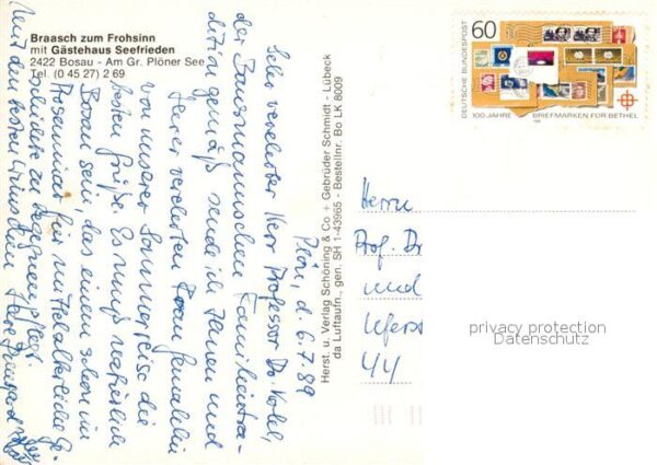 Bosau Braasch zum Frohsinn mit Gästehaus Seef – Bild 2