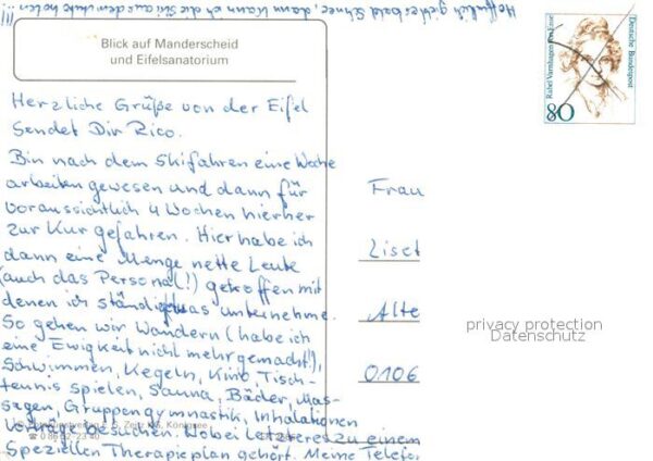 Manderscheid Eifel Eifelsanatorium Fliegeraufnahme – Bild 2