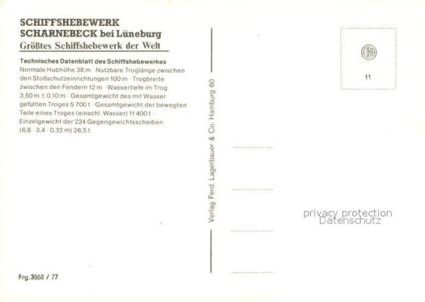 Scharnebeck Lueneburg Schiffshebewerk Fliegeraufnahme – Bild 2