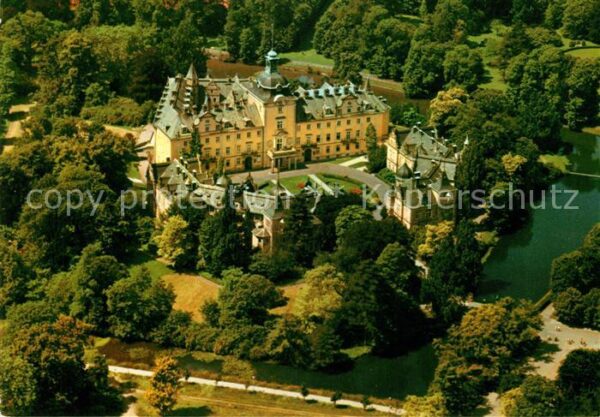 Bueckeburg Schloss Bückeburg Fliegeraufnahme