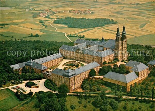 Staffelstein Schloss Banz Fliegeraufnahme