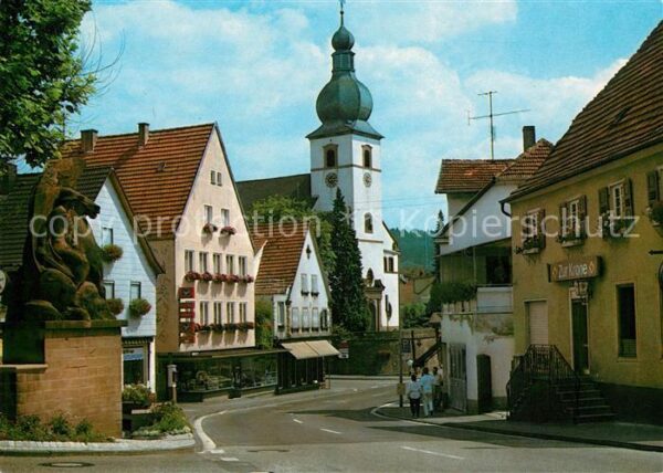 Dahn Dorfmotiv mit Kirche