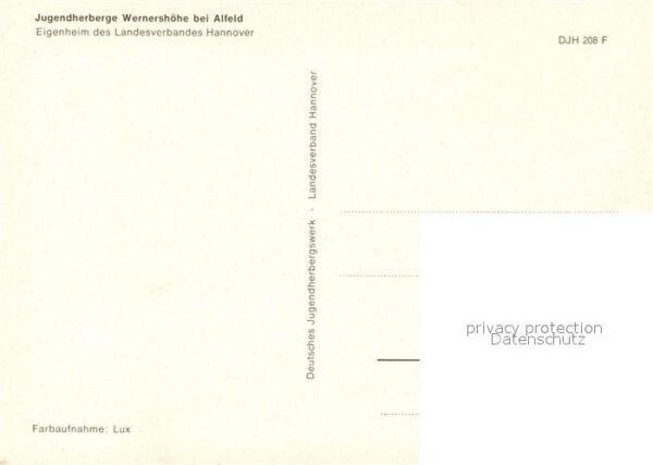 Alfeld Leine Jugendherberge Wernershöhe – Bild 2