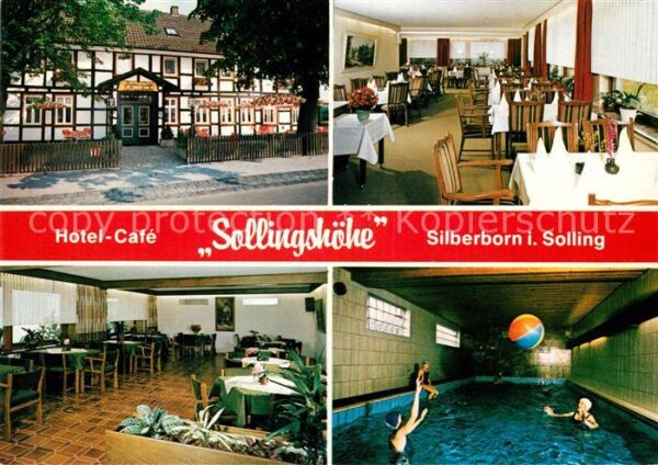 Silberborn Hotel Cafe Sollingshöhe Speisesaal Hall