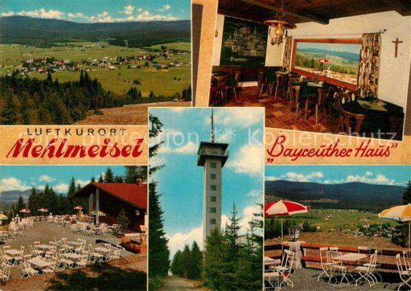 Mehlmeisel Panorama Bayreuther Haus Bergstation Kl