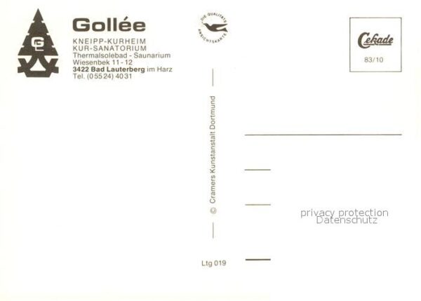Bad Lauterberg Gollee Kneipp Kurheim und Sanatorium – Bild 2
