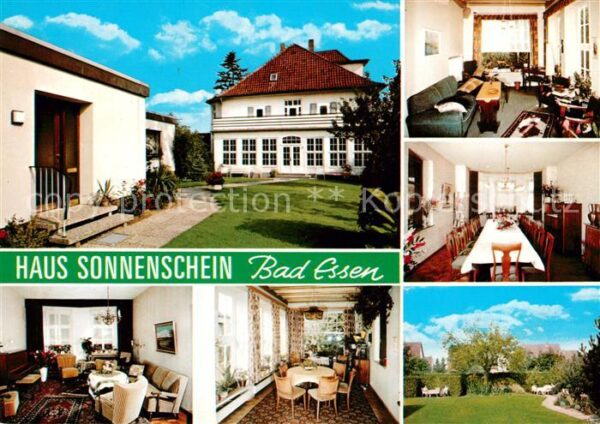Bad Essen Haus Sonnenschein Gasträume