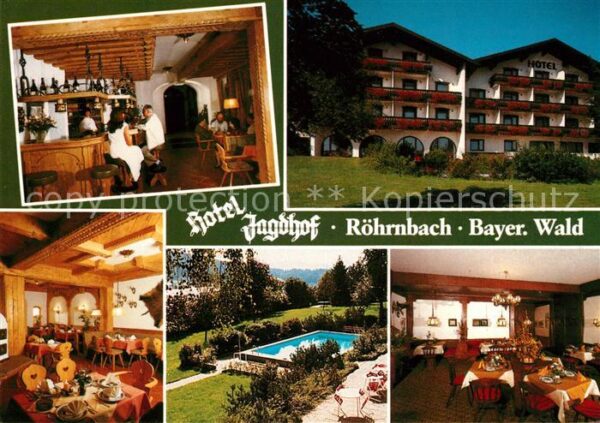 Roehrnbach Hotel Jagdhof Bar Gasträume Schwimmbad