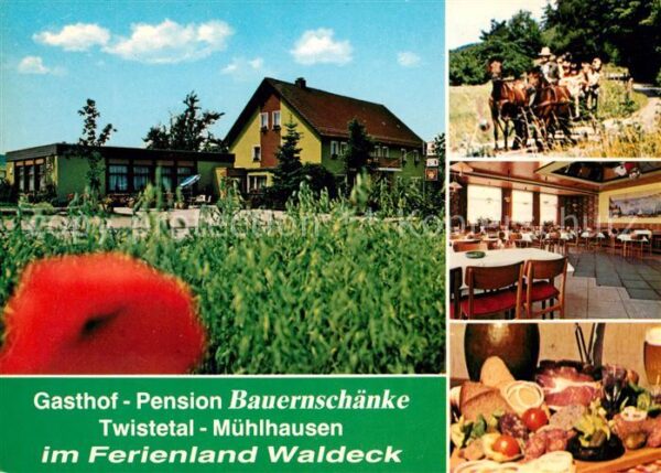 Twistetal Gasthof Pension Bauernschänke Pferdekut