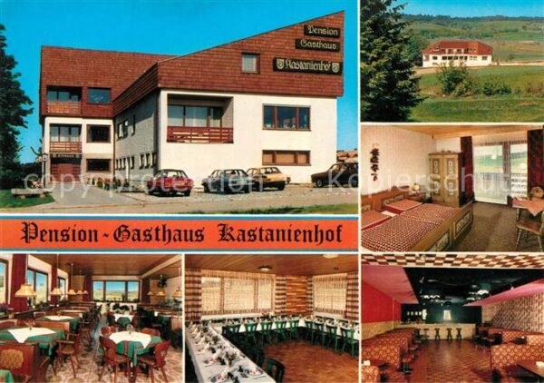 Bruenst Heilig Blut Pension Gasthaus Kastanienhof Gasträume