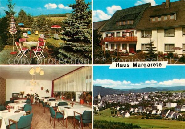 Winterberg Hochsauerland Haus Margarete Gartenterrasse Speiserau