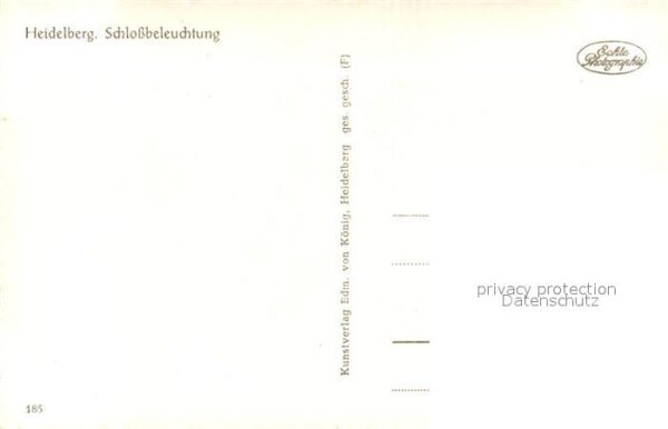 Heidelberg Neckar Schlossbeleuchtung – Bild 2