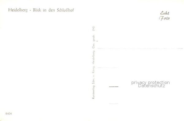Heidelberg Neckar Schlosshof – Bild 2
