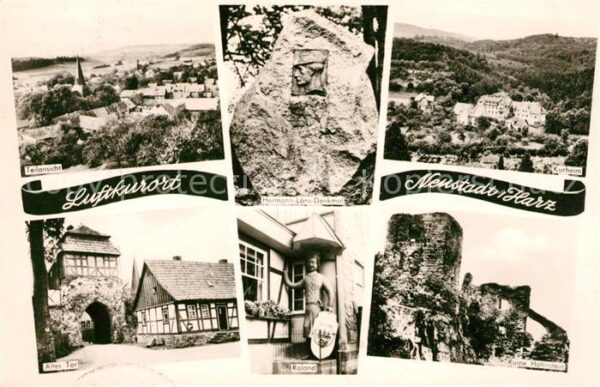 Neustadt Harz Kurheim Altes Tor Roland Ruine Hohnstei