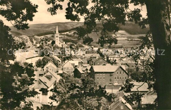 Brotterode Blick vom Burgberg