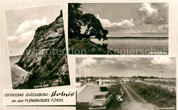 Holnis Campingplatz Strand Kliff