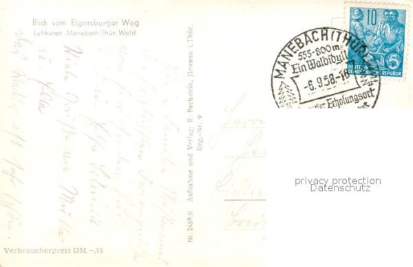 Manebach Elgersburger Weg – Bild 2