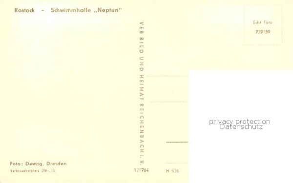 Rostock Schwimmhalle Neptun – Bild 2