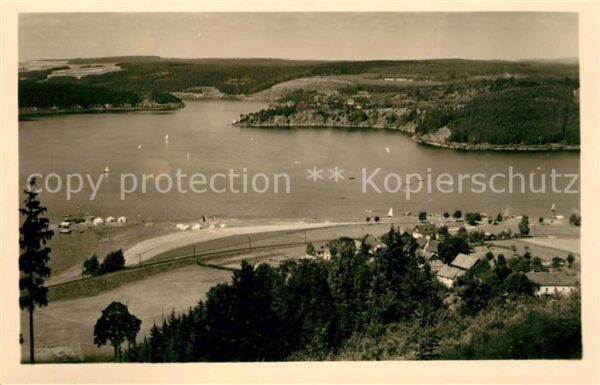 Bleilochtalsperre Stausee Kloster