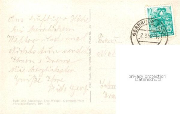 Gernrode Harz Rathaus – Bild 2