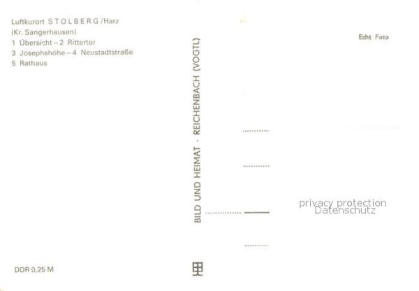Stolberg Harz Josephshöhe Neustadtstrasse Rathaus – Bild 2