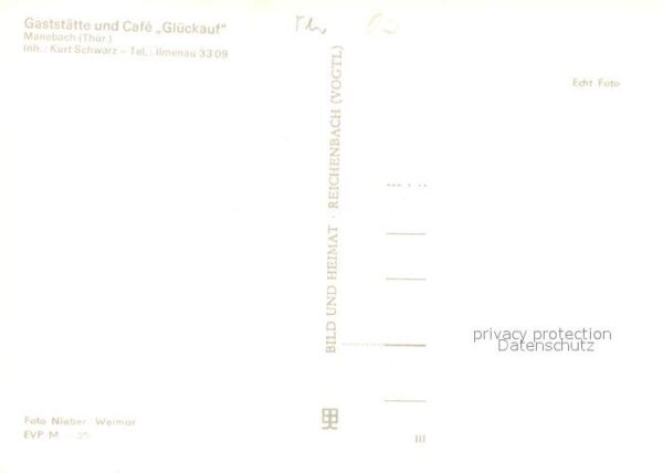 Manebach Gaststätte-Cafe Glückauf – Bild 2