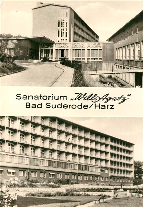 Bad Suderode Sanatorium Willi Agatz