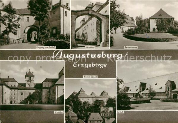 Augustusburg Schloss Brunnenhaus Schlosshof