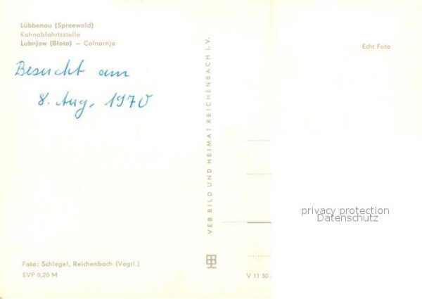 Luebbenau Spreewald Kahnabfahrtstelle – Bild 2
