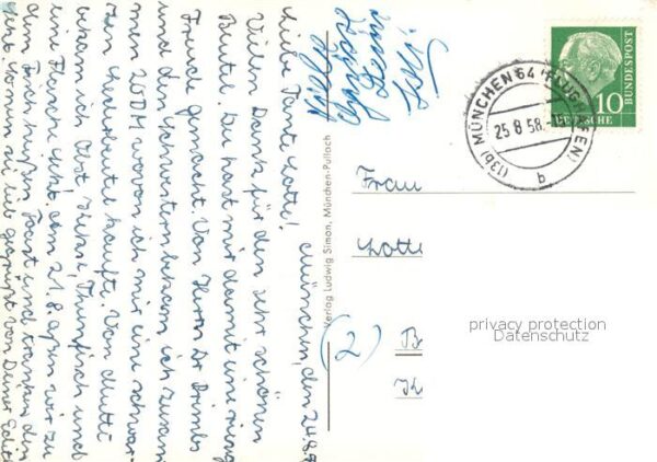 Muenchen Propyläen Frauenkirche O. v. Miller Rin – Bild 2