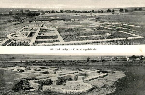 Eining Römer Kastell Abusina Militär Principia