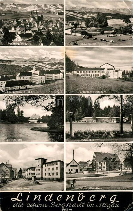 Lindenberg Allgaeu Campingplatz Genesungsheim Ried Eisenba