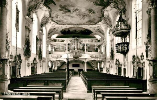 Seeg Kirche Inneres
