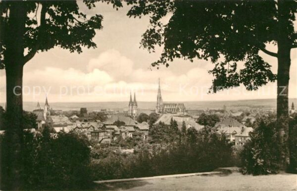 Muehlhausen Thueringen Teilansicht Kirche