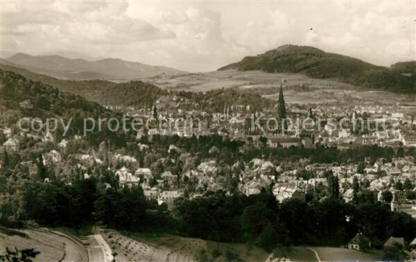 Freiburg Breisgau Panorama mit Münster