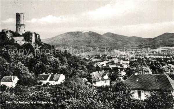 Bad Godesberg Panorama mit Godesburg