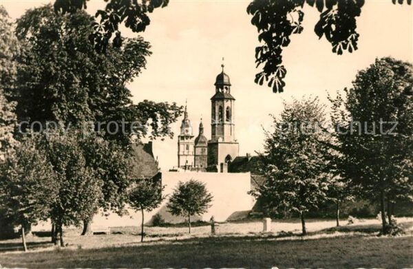 Bad Langensalza Blick auf die drei Türme