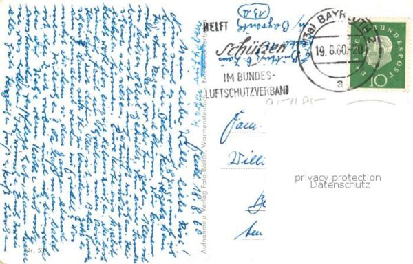Warmensteinach Blick vom Höllfelsen – Bild 2
