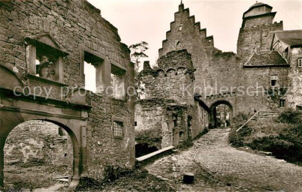 Neustadt Odenwald Burg Breuberg Burgschänke Friedr Eisenh