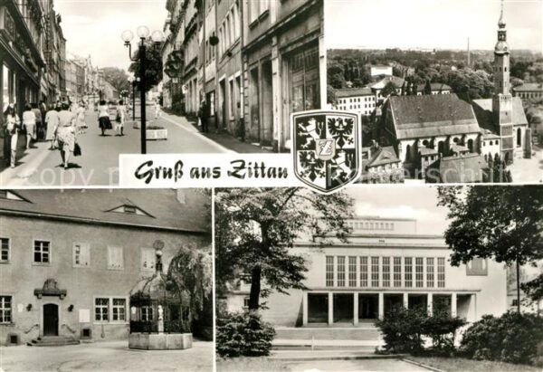 Zittau Fussgängerzone Bautzner Strasse Kloster