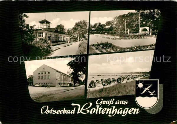 Boltenhagen Ostseebad Kurpark Fritz Reuter Haus Strand