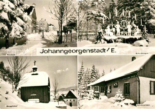 Johanngeorgenstadt Neustadt Schwibbogen Bergglöckel Schnit