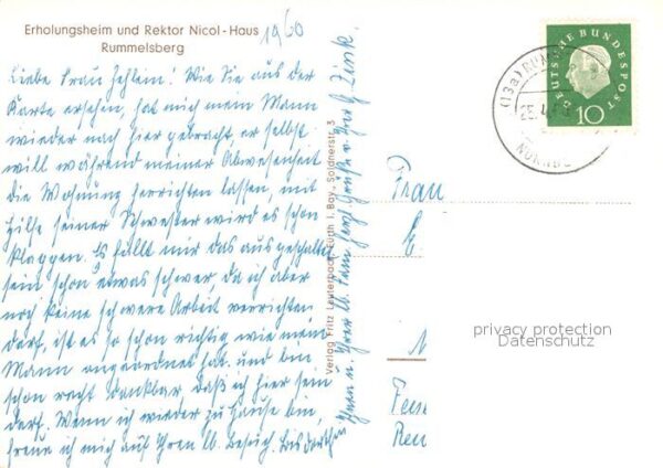 Rummelsberg Erholungsheim und Rektor Nicol Haus – Bild 2