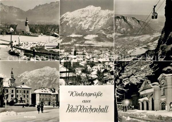 Bad Reichenhall Nonner Kircherl Panorama Predigtstuhl B