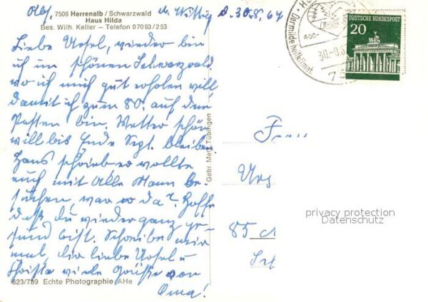 Bad Herrenalb Haus Hilda – Bild 2